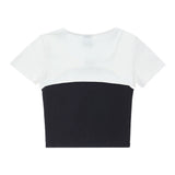 Women T-shirt Printed Vest Summer Slim Fit Camisole Short Sleeve