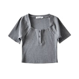 Women's T-Shirt Short-Sleeved T-shirt Women's round Neck Women's