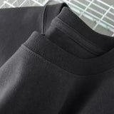 Classic Men's and Women's T-shirt OS Basic Versatile Round