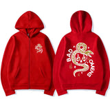 Limited Edition Bad Omens Band Graphic Zipper Hoodie