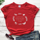Y2k Short Sleeves T-shirt Planting Seeds Protecting Trees