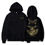 Men's Clothing Pullover Hoodies Mayhem Black Metal