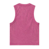 Women Vest Women's Short Summer Sling Washed and Worn