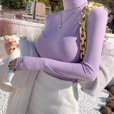 Women's Long Sleeve Shirt Top for Autumn and Winter