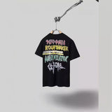 Mens T-shirts Travis Scott Cactus Jack x Utopia Utopia Short Sleeve Crew Neck Bottom Shirt