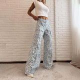 Women Cargo Pants Casual Pants Stitched Camouflage Overalls