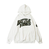 Men Hoodie Embroidered Letter Hooded Sweater Men's Shirt Loose Casual