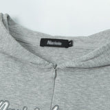 Women Long Sleeve T-shirt Hooded Cardigan T-shirt Girls' Autumn Long Sleeve Coat