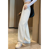 Palazzo Pants Wide Leg Banana Pants Loose Drooping Casual Straight-Leg Track Sweatpants