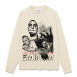 Detroit Eminem T Shirt Vintage Washed Old T-Shirt