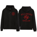 Young Royals Hillerska Skolan Hoodie Zipper Hooded