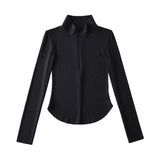 Women T-shirt Slim Fit Slimming Long Sleeves T-shirt Women's Autumn