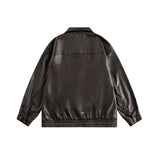 Unisex Jacket Autumn Trendy Leather Coat Women's Clothing