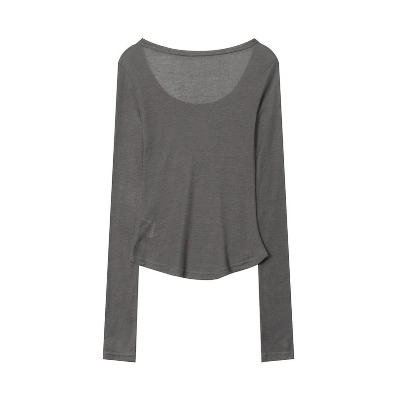 Women Long Sleeve T-Shirt Printed Long Sleeve T-shirt Top Casual Women's Short Top