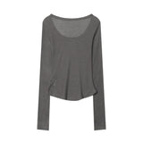 Women Long Sleeve T-Shirt Printed Long Sleeve T-shirt Top Casual Women's Short Top