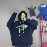 Palm Angle Hoodie Palm Angels Embroidered Hoodie Men and Women Couple Loose Hoodie Coat