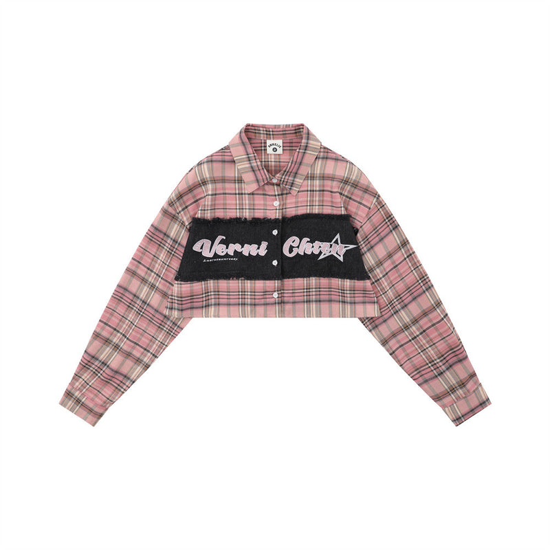Women's Long Sleeve Shirt Short Long Sleeve Shirt for Spring and Autumn