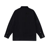 Men Long Sleeve T Shirt Solid Color Long Sleeve Men's Ins Fashion Brand Street Loose Half-Sleeve Top