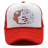 HS Hat Vintage Mesh Hip Hop Baseball Cap