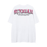 Men T Shirt Hip-Hop Street Retro Bottoming T-shirt Casual All-Match Short-Sleeved Men and Women