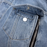Men Denim Jacket Denim Clothes Jacket Men's Vibe Jacket