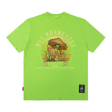 Men T Shirt Personalized Printed Short-Sleeved T-shirt Men and Women Ins Couple Loose Casual