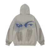 Men Hoodie Hooded Jacket Men Loose-Fitting Autumn/Winter Wear