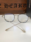 CHH Chrome Hearts Glasses Simple and stylish ultra-light titanium square glasses frame