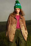 Unisex Jacket Autumn Vintage Hanging Dyed Coat Women's Clothing
