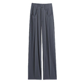 Palazzo Pants Autumn Loose Wide Leg Pants High Waist Casual