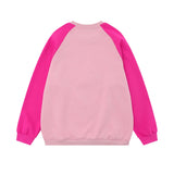Men Hoodie Butterfly Print Sweater Boys Vintage Pullover Long Sleeve Loose Autumn