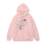 Men Hoodie Printed Foam Hooded Sweater Men's Autumn and Winter Loose Casual