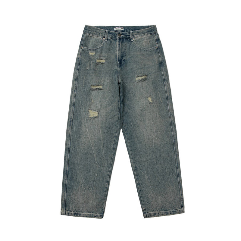 Unisex Jeans Men's Loose Straight Jeans