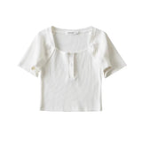 Women's T-Shirt Short-Sleeved T-shirt Women's round Neck Women's