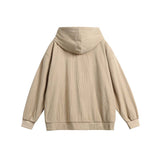 Unisex Jacket Autumn Letter Hooded Casual Sweatshirt