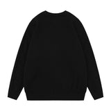 Women Sweater Girls Loose Autumn Color Sweater Coat