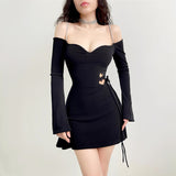 Women Dresses Fall Sexy Backless Spaghetti Straps Dress