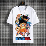 Harajuku Streetwear Dragon Ball T-Shirt Anime Graphic