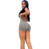 Women Jumpsuit Spring and Summer Fashion Sexy Slim Strap Jumpsuit