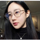 CHH Chrome Hearts Glasses Thick Frame Titanium Slim Glasses Frame