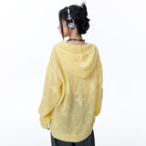 Women Sweater Cardigan Street Tide Brand Women Solid Color Loose Spring and Autumn Coat