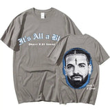 Rapper Drake Graphic Print T-shirt Men's T-shirt