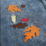 Men Denim Jacket Washed Do the Old Cowboy Coat Men's Ins Embroidered Lapel Shirt Jacket