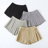 Women Skirt Slim Fit a Pleated Skirt Skirt