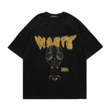 Men T Shirt Heart Printing Short-Sleeved T-shirt Men's Loose Couple Casual