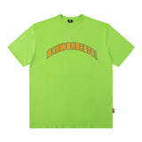 Men T Shirt Vintage Letter Print Short Sleeve T-shirt Men and Women Casual