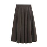 Women Skirt Women Early Autumn Retro A- line Skirt