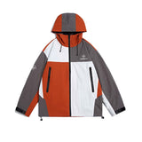Unisex Jacket Autumn Double Zipper Hooded Jacket
