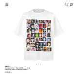 American vintage street T-shirt cotton men loose summer