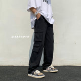 Men Sweatpants Men's Fashion Brand Ins Casual Trousers Mechanical Style